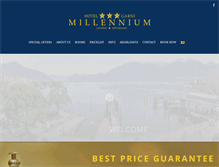 Tablet Screenshot of millennium-hotel.ch